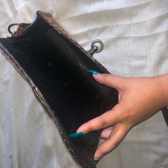 Authentic Leather Floral Crossbody - Picture 3 of 8